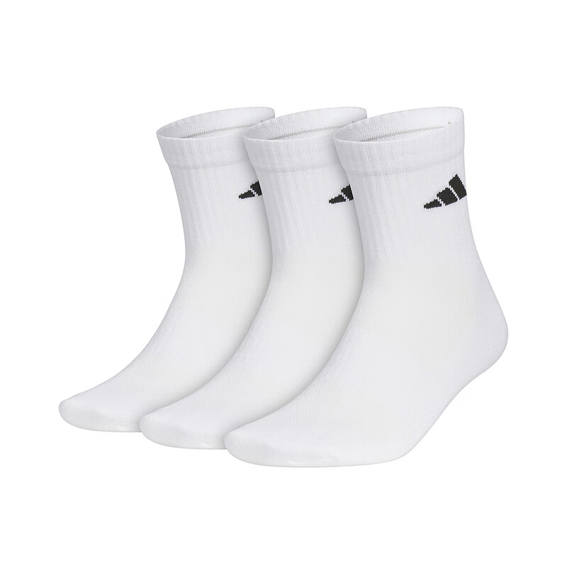 Adidas 3 Pairs Socks Unisex Comfortable Breathable Training Casual For Daily Wear