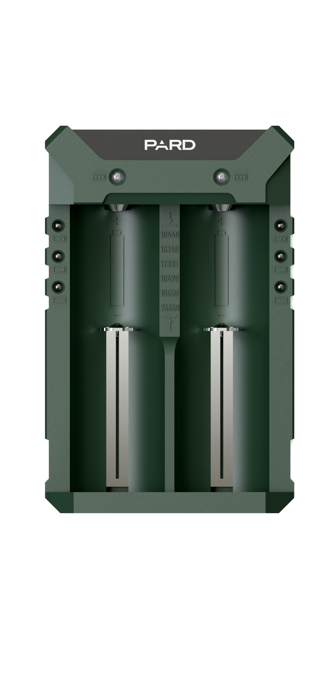 PARD CHARGER for 18650 BATTERY 2-slot Charging