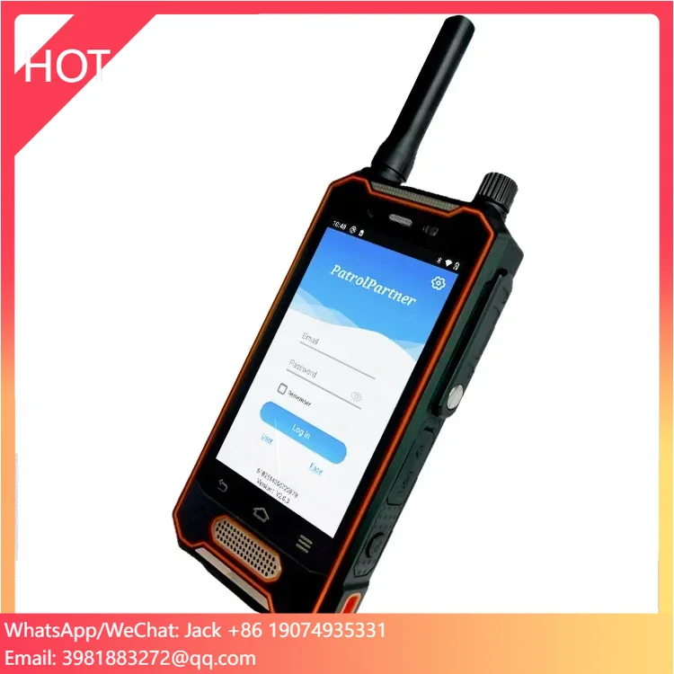 Walkie Talkie WiFi Intelligent GPS Tracking Safety Personal Guard Tour Patrol Security System Devices