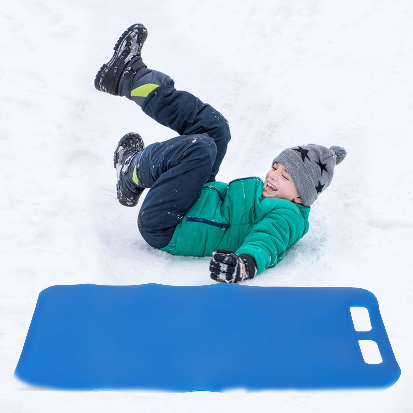 Plastic Lightweight Roll Up Snow Board Grass Sliding Durable Play Mat Indoor Outdoor Flexible Mat For Adults Yard