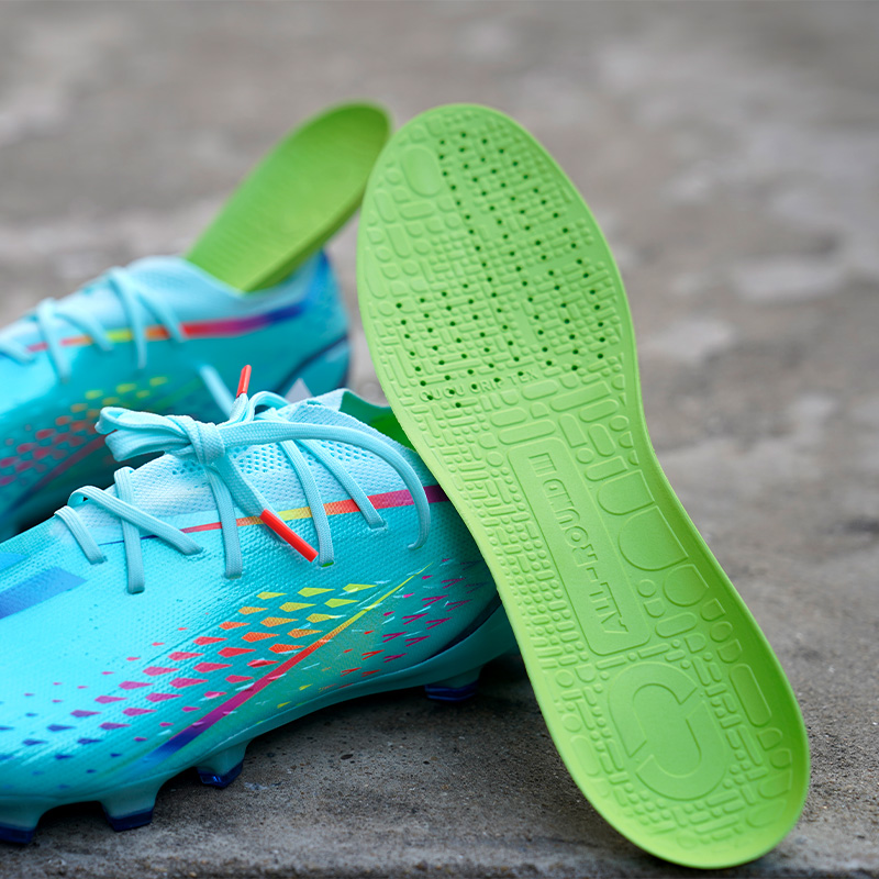 Oupower-High Elastic Damping Football Insoles, Shock Absorption, Slippery, Wear-resisting, New, Second-generation patent