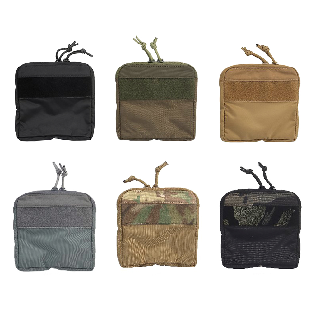 Hunting Utility Tactical Kangaroo Insert -Half Pocket V5 Vest Bag Paintball Airsoft Vest DOPE Front Flap Accessories