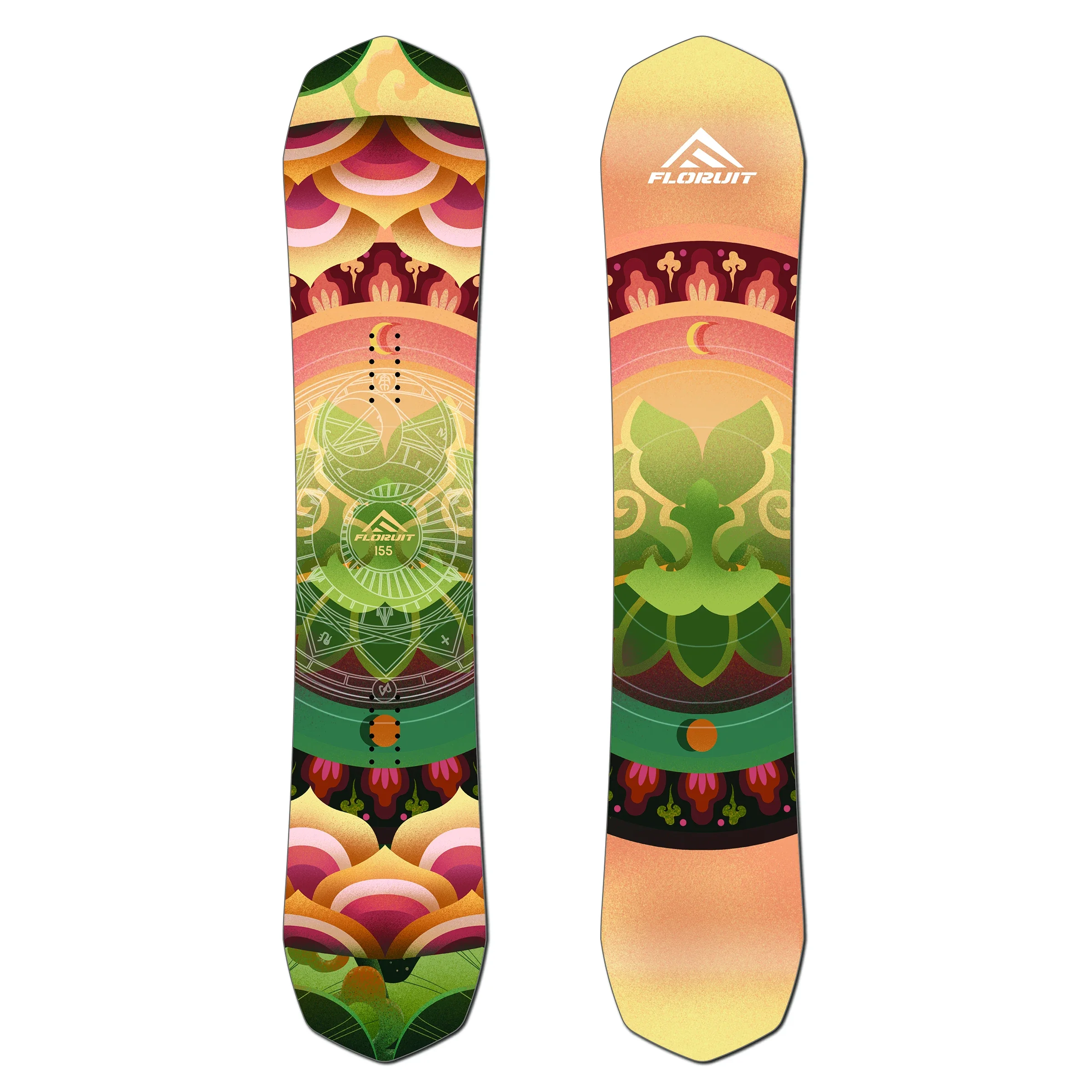 Snowboards with Bindings All-terrainsnowboard Adult Custom Shaped Skis