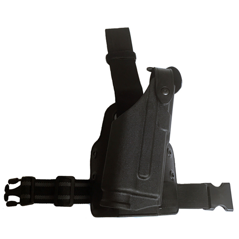 Tactical Glock Gun Holster Bearing Flashlight For Glock 17 19 22 23 31 32 Airsoft Right Hand Pistol Leg Holster