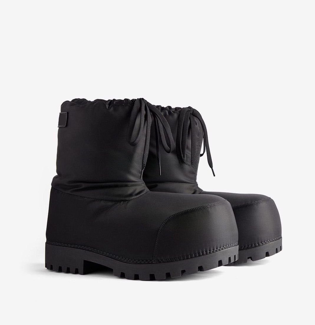 Super Round Head, Luxury Men's, Low-top Boots, Super Soft Calfskin Ski Boots