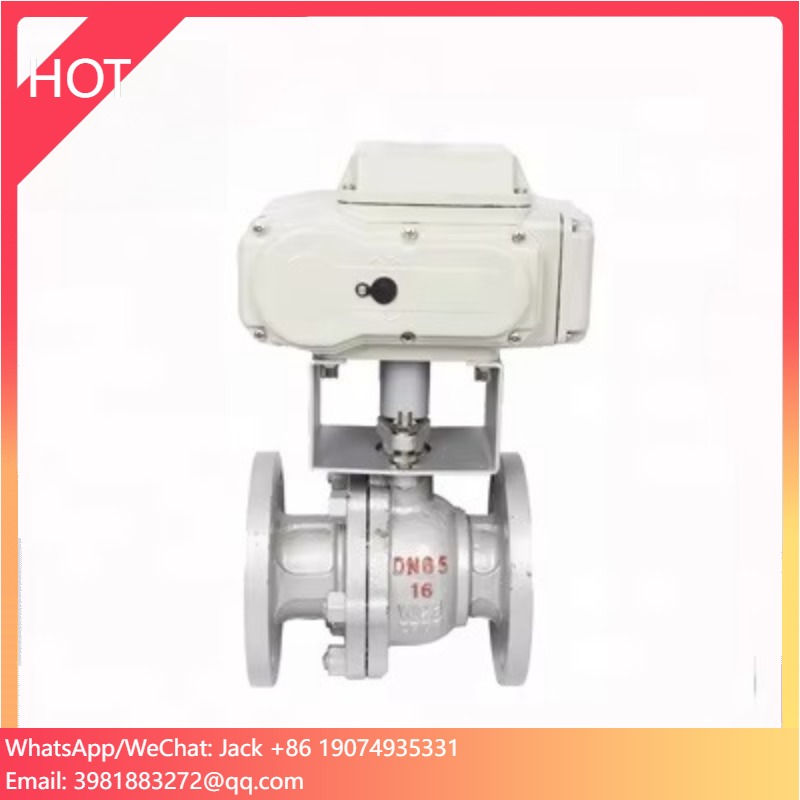 Two-Way Ball Valve Explosion-proof Regulation Electric Actuator For Water Electrochemistry
