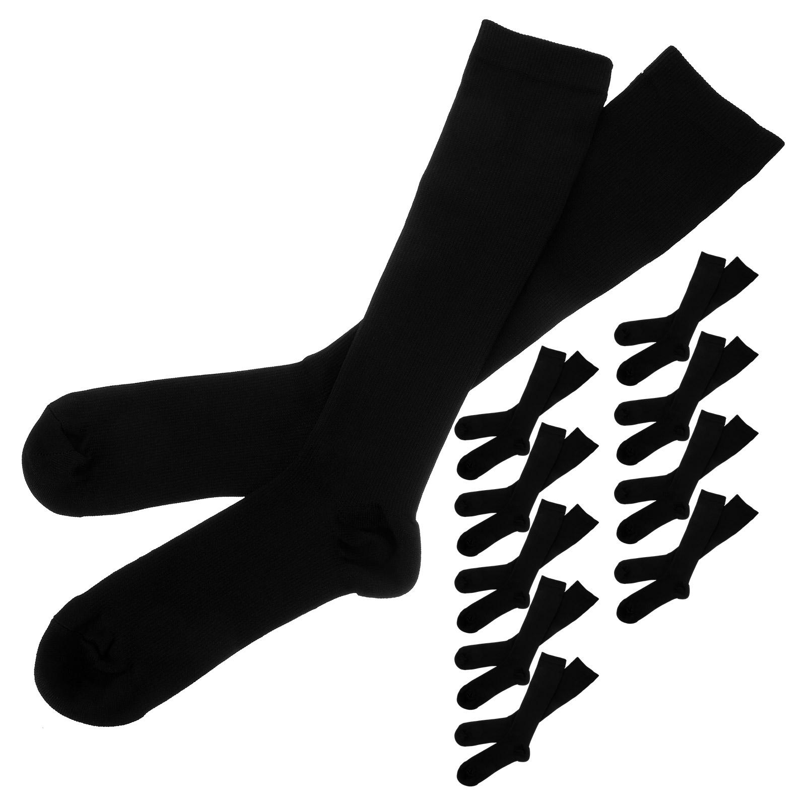 10 Pairs Running Compression Sports Socks Travel Mens Athletic Nylon Silk Unisex