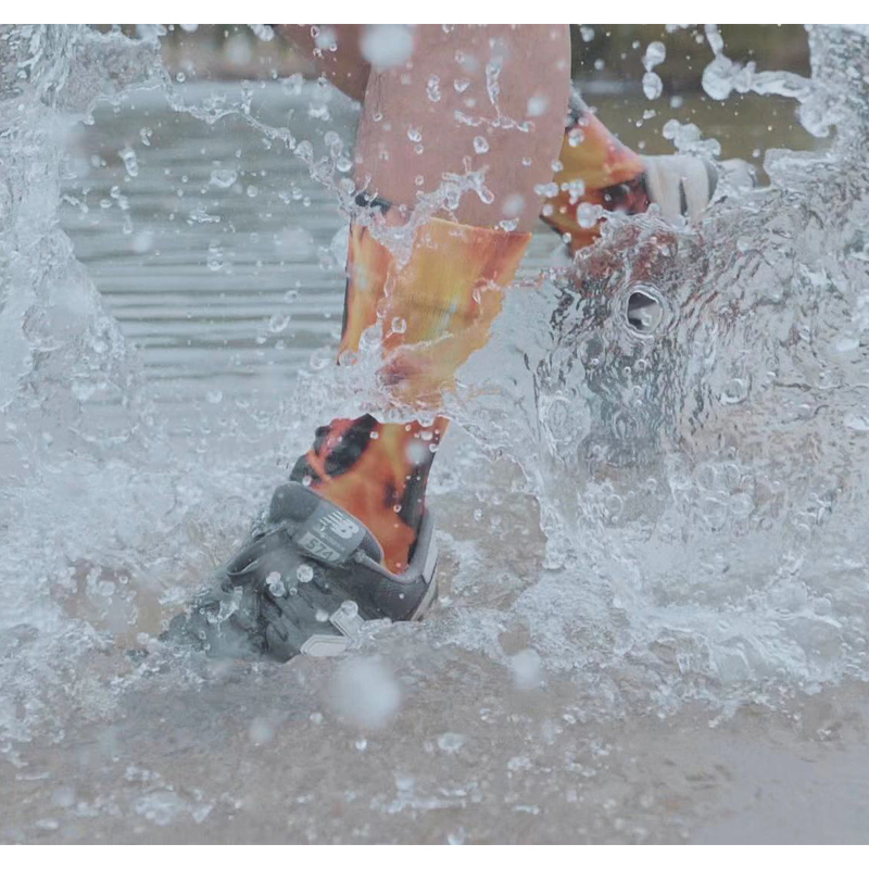 RANDY SUN  Waterproof Socks Breathable Hiking Wading Camping Winter Skiing Socks Riding Wudu Snow Warm Waterproof Socks