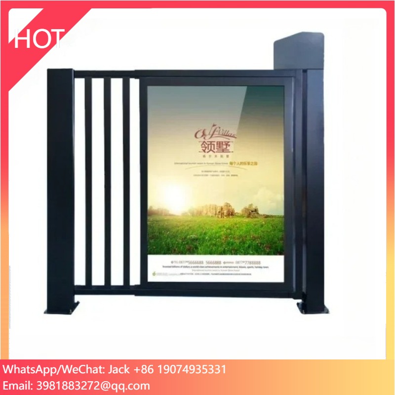 New Design Waterproof Arm Barrier Gate Community/Park Advertising Barrier Gate