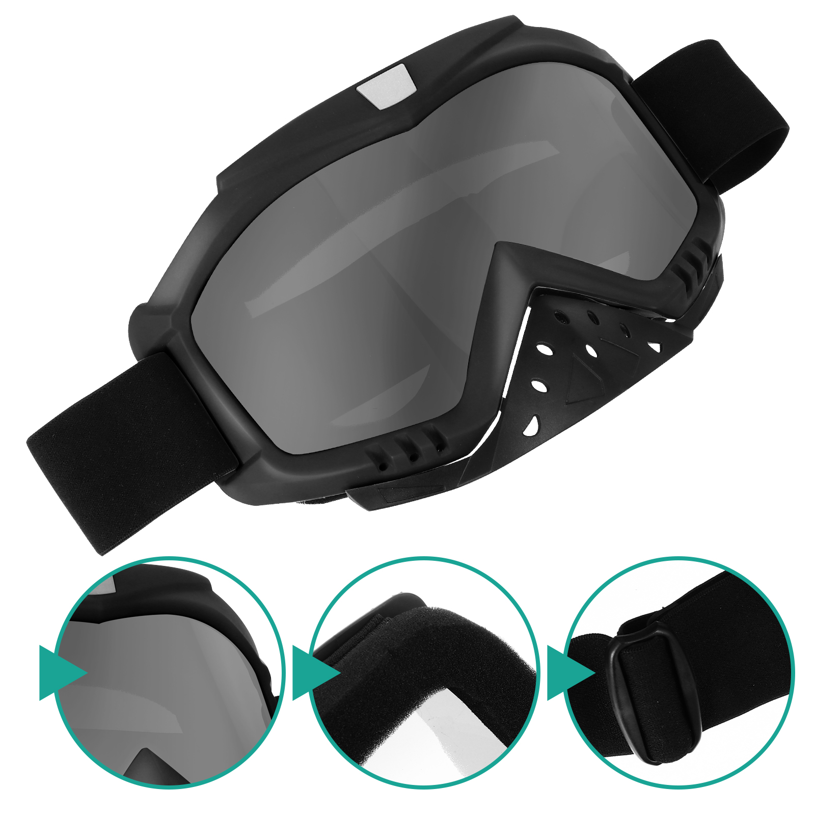 Tactical Goggles Sports Eyewear Ski Outdoor Protective Mountain Climbing Cycling Anti-Glare Skiing