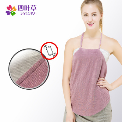 Pregnant women's clothing: a substitute anti radiation suit, belly pocket, all silver fiber, inner protective suit, summer suit