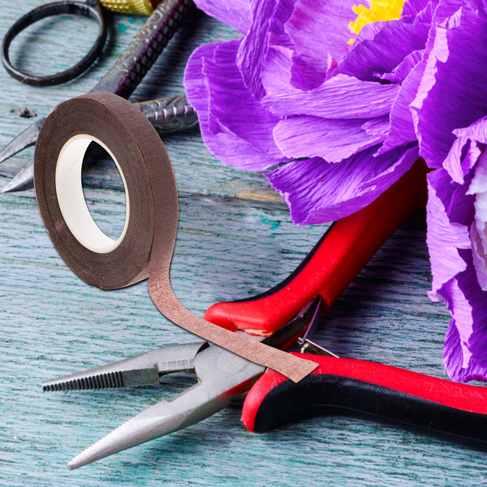 3 Pcs Bouquet Accessories Flower Arrangement Tool Tape Glue Floral Tapes & Wraps