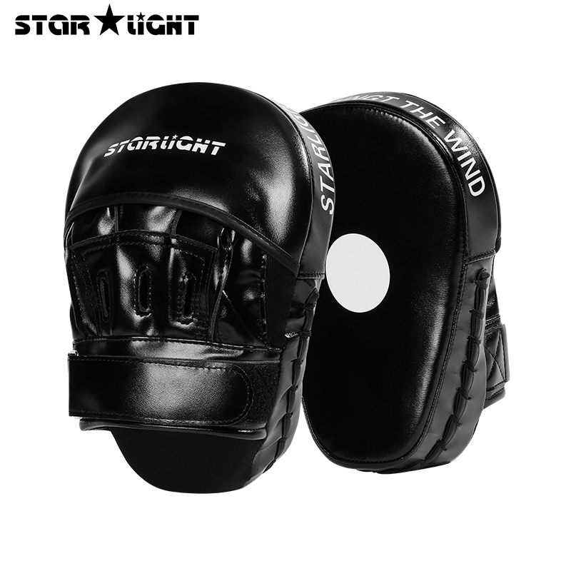 Boxing Pads for Men, Women,& Kids, Leather Focus Mitts for Martial Arts, Boxing Training,Curved Punch Mitts for Karate