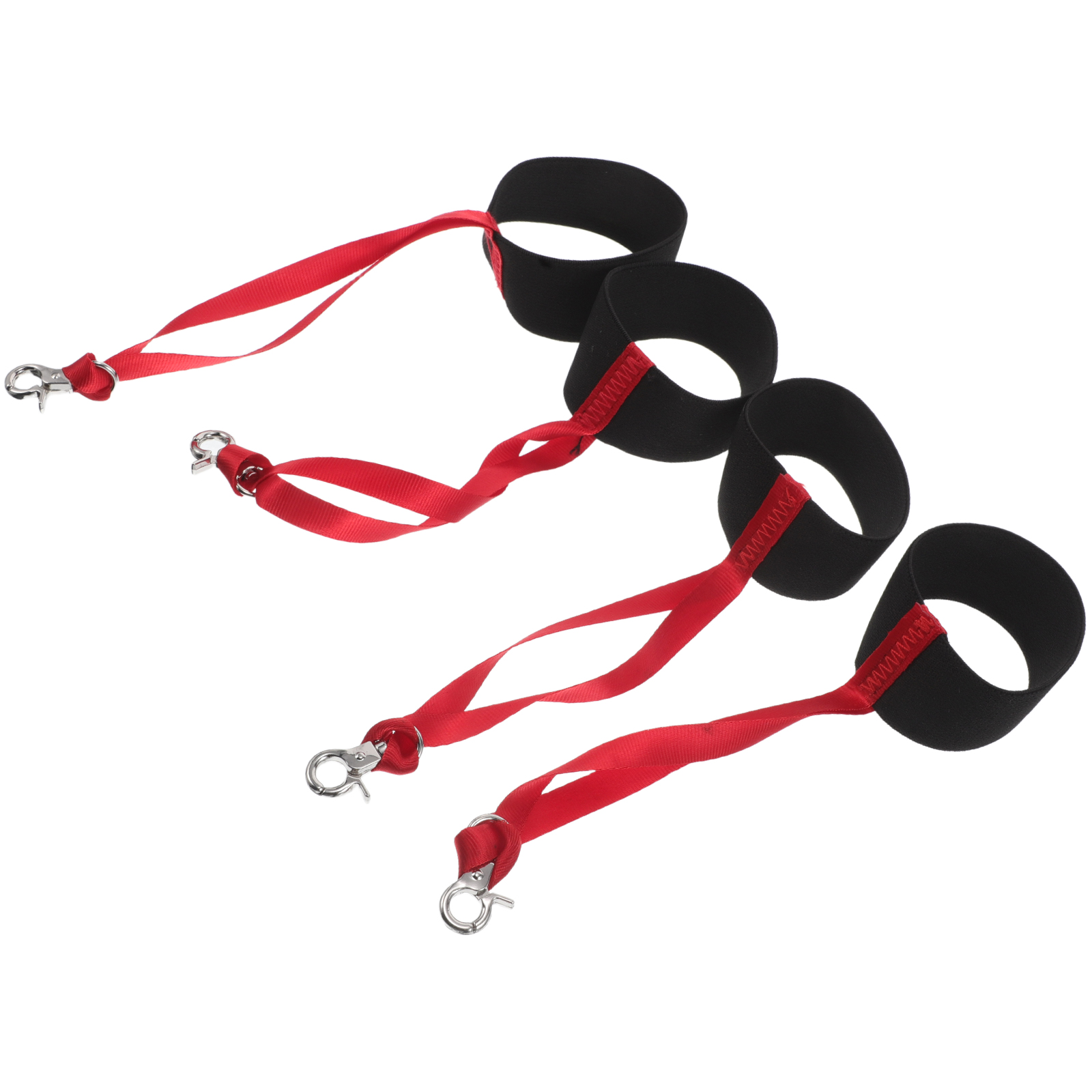 4pcs Ski Glove Leash Elastic Wrist Straps Durable Safety Strap For Skiing Snowboard Gloves Anti-Loss Adjustable Outdoor Sport