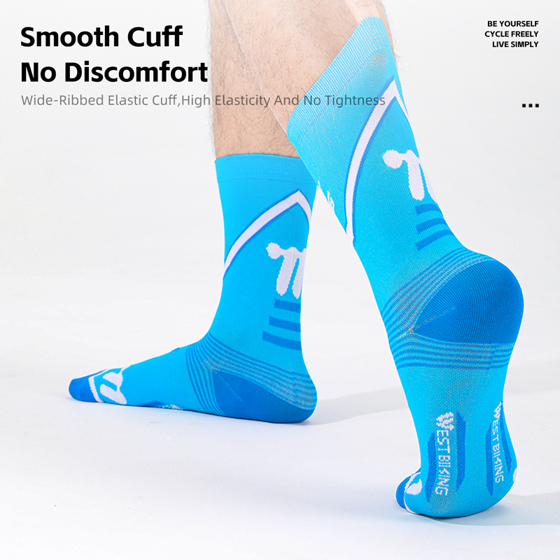 Unisex Men Women Sports Socks Breathable Cotton Sports Socks for Cycling Running Hiking Camping Football Basketball
