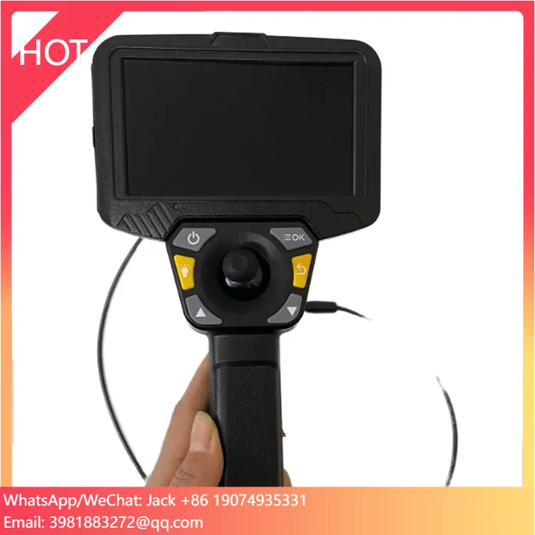 Portable Industrial Video Borescope 360 Degree Handheld Industrial Video Scope