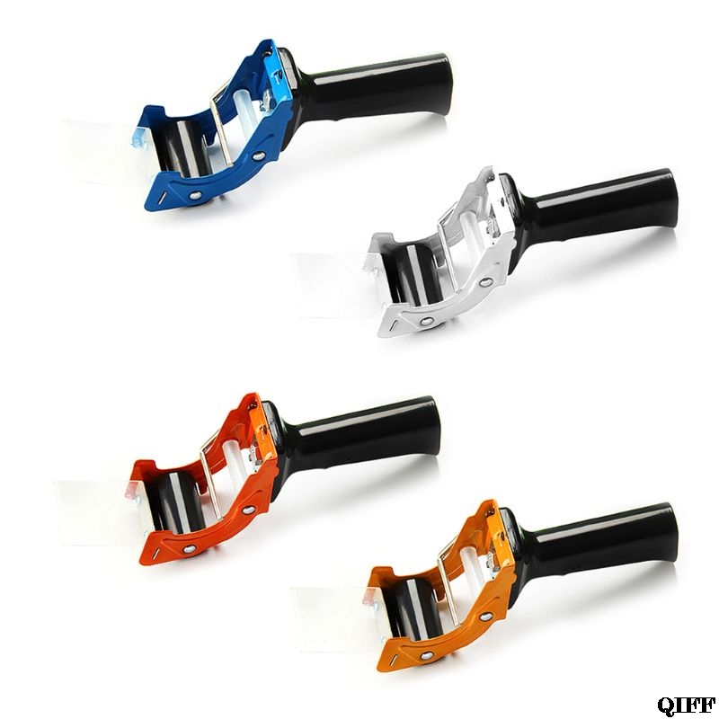 Drop Ship&Wholesale Portable Sealing Tape Gun Dispenser Packaging Machine Cutter Handheld Packer Holder Random Color June 4