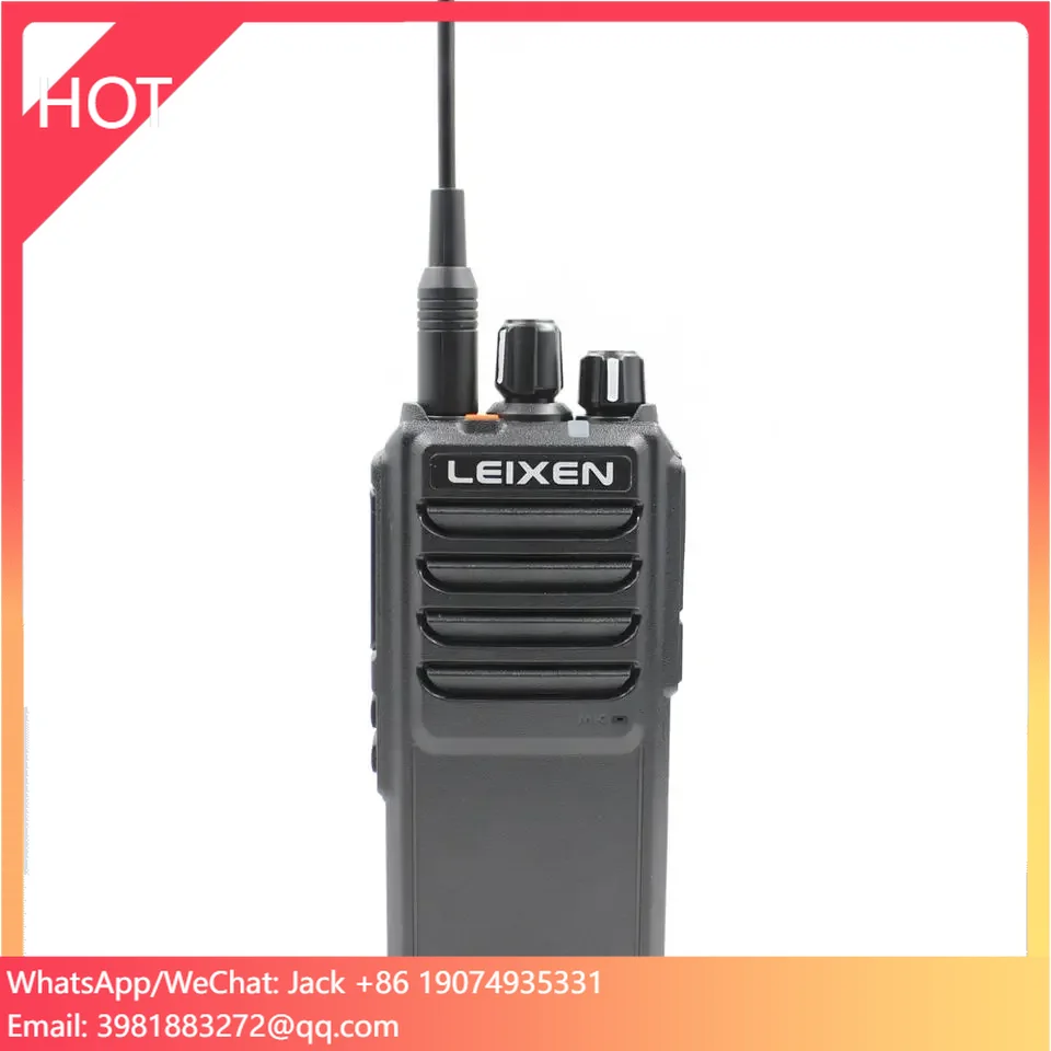 LEIXEN NOTE Ham Radio UHF 400-480MHz Long Range Walkie Talkie 20W Handheld Radio 16 Channels 4000mA Battery Amateur Radio
