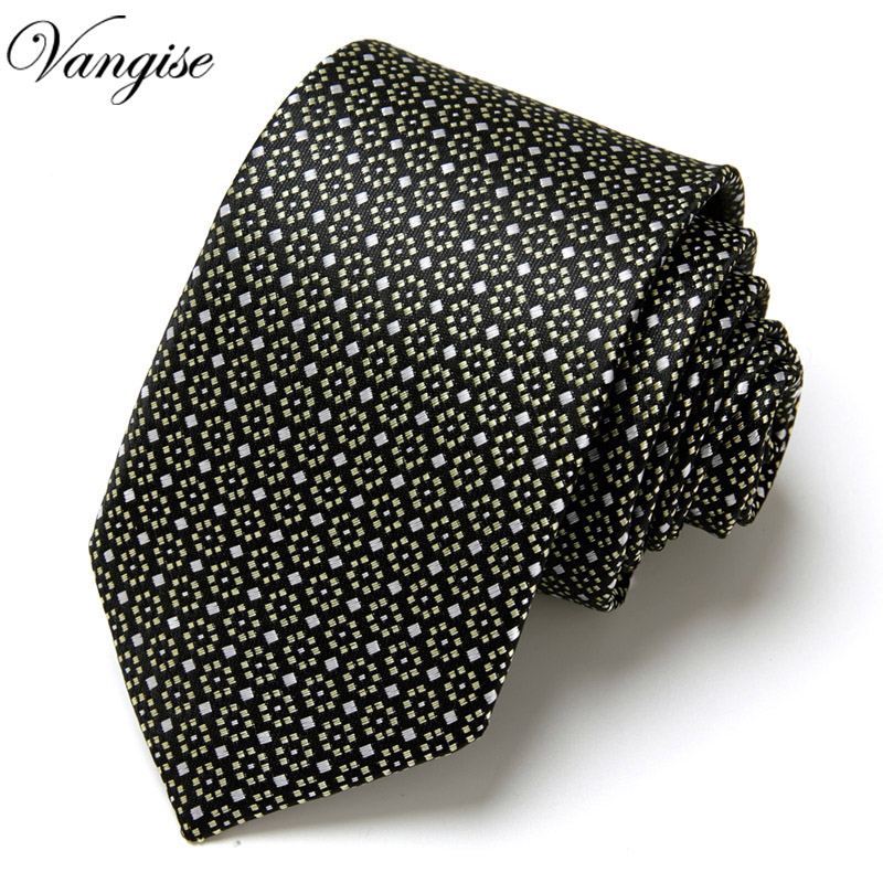 Gravatas  Luxury Necktie Mens Tie For Wedding Striped tie 8cm Blue Jacquard Woven Silk Polka Dots Neck Ties