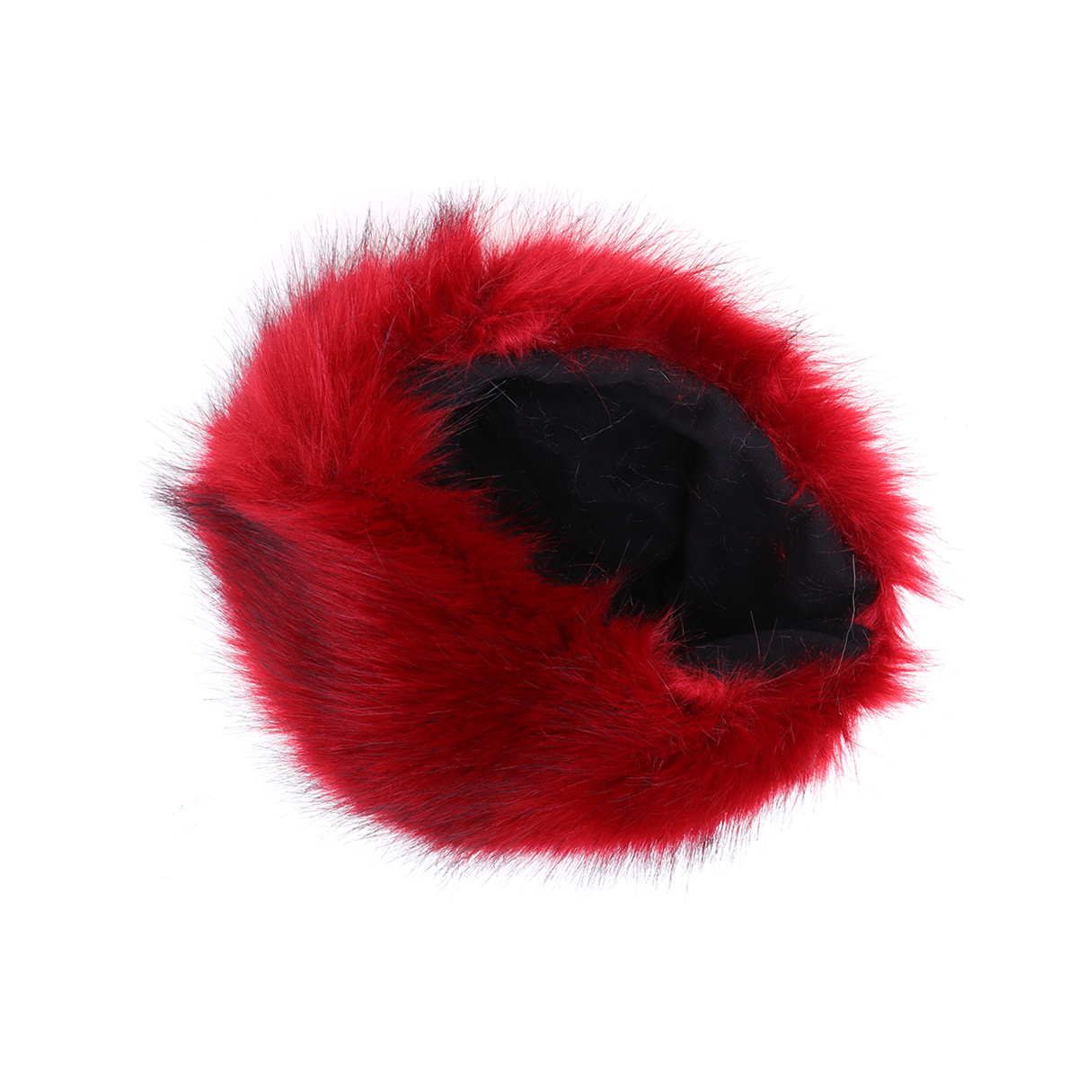 Women's Hats & Caps Warm and Cold for Weather Ski European American Snow Red Furry