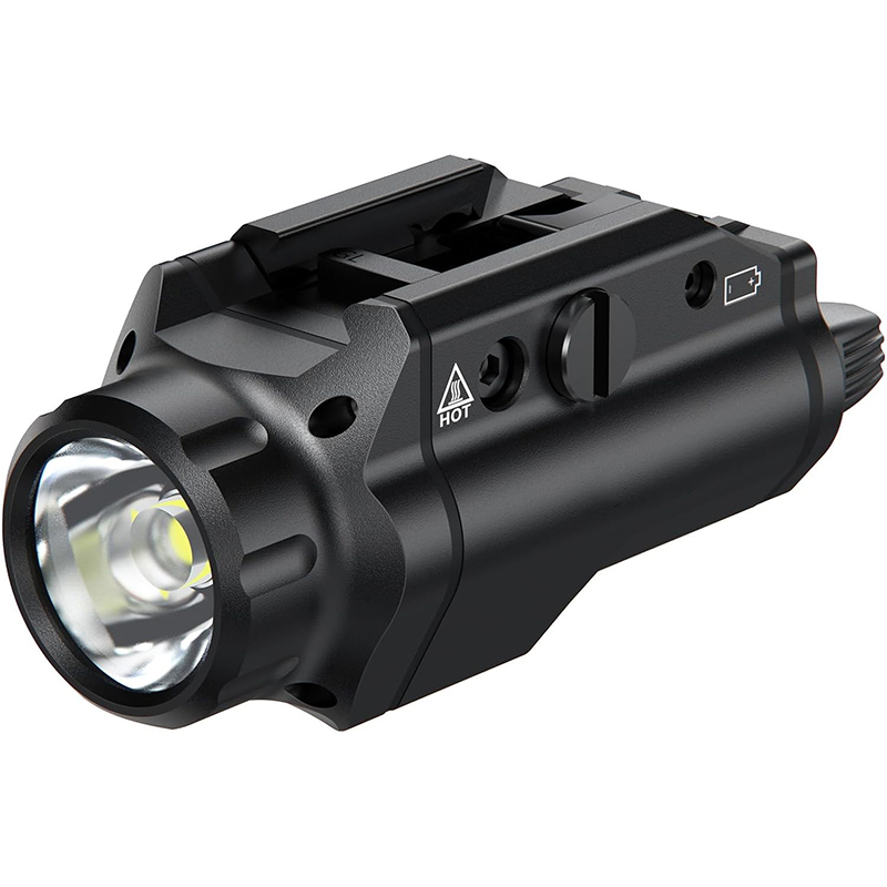 New 1000 Lumen Upgrade LED Pistol Weapon Light Compact Rail Mounted Handgun Tactical Flashlight Rail Locating Keys for Picatinny