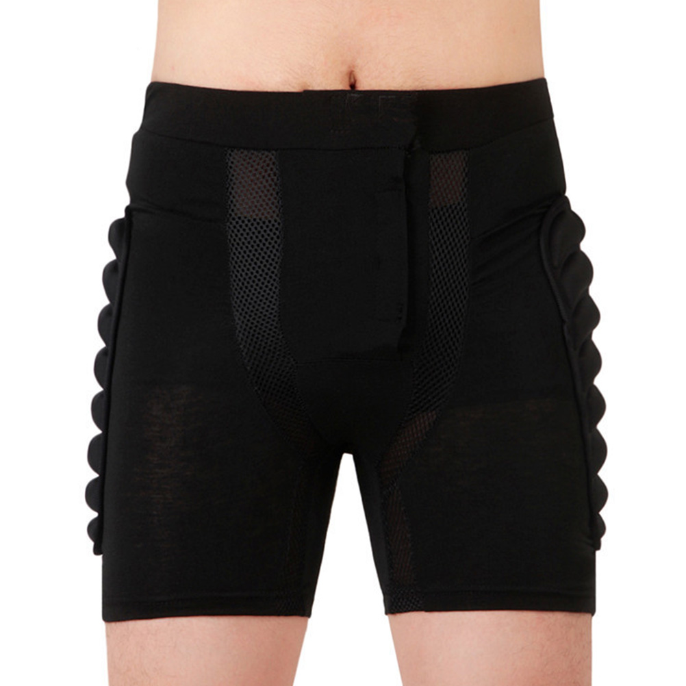 New Black Snowboarding Pants Ski Skating Protective Gear Hockey Sport Pants Hip Thigh Tailbone Protection Eva