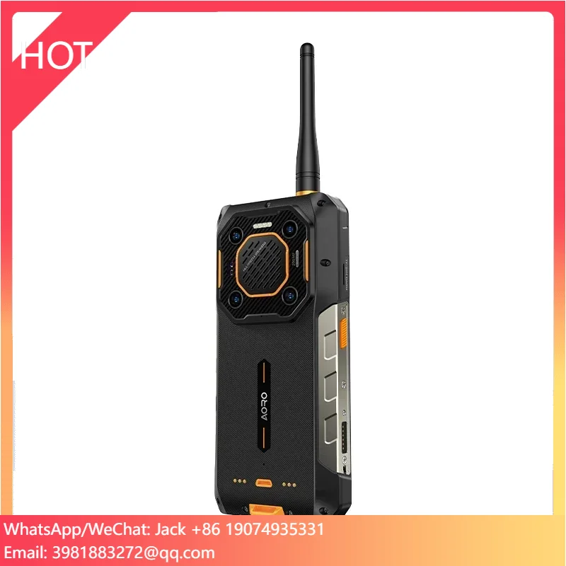 CE Explosion Proof Certificated M9 Rugged Phone 4W Digital Mobile Radio UHF&VHF 5G POC Walkie Talkie Phone
