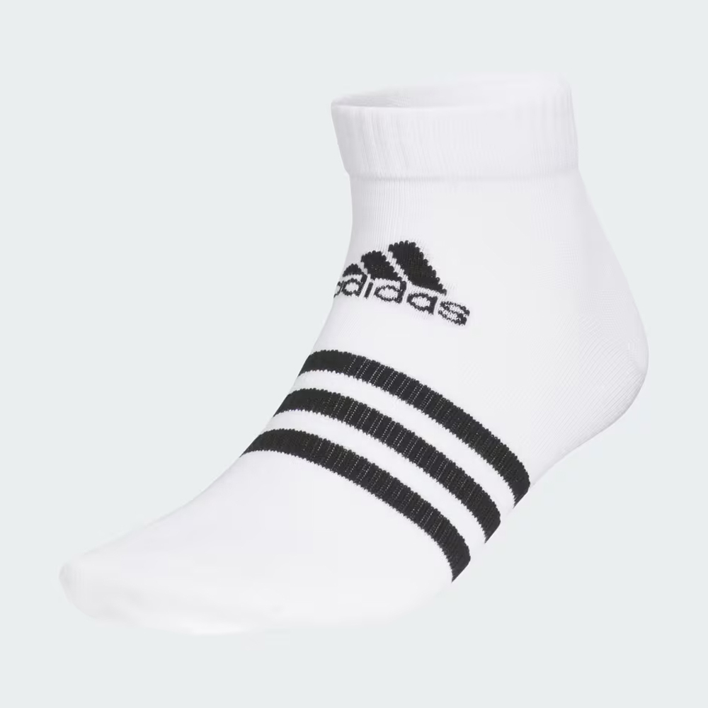 Adidas Fashion Sports Ankle Socks. White - black Classic, Breathable & Adaptive, Diverse Sports Scenarios