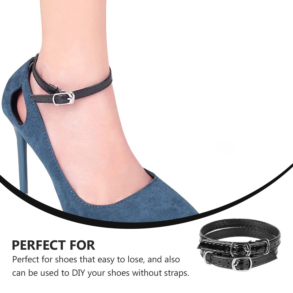 3 set Heel Straps Set for Women High Heels Detachable Heel Shoe Straps Ankle Shoelace Liner Pads Premium Material