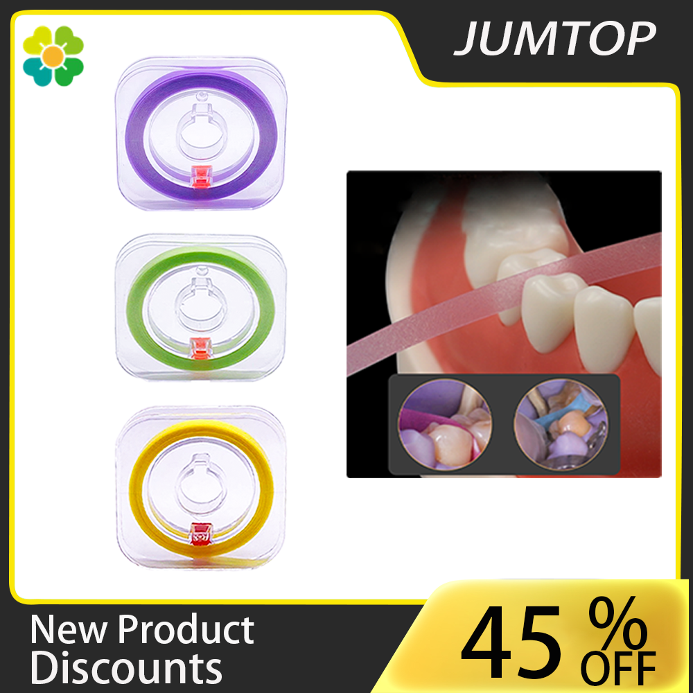 JUMTOP 1PC Dental Polishing Strip Roll 6m*4mm Resin Teeth Grinding Sanding Shaping Dentistry Product Dentist Material