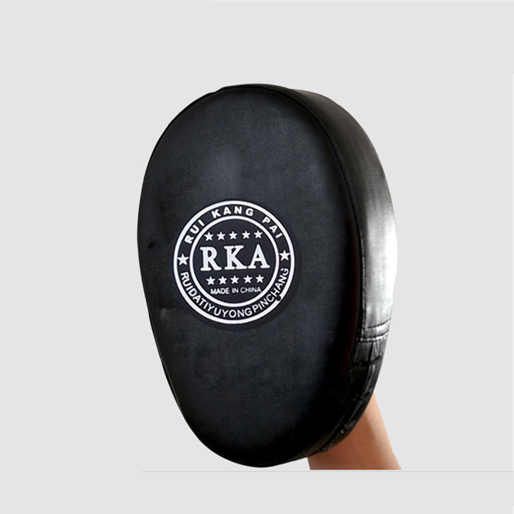 Boxing Hand Target, Taekwondo Kicking Pad, PU Leather Martial Art Five-finger Gloves, for Muay Thai Sanda MMA Fighting Training