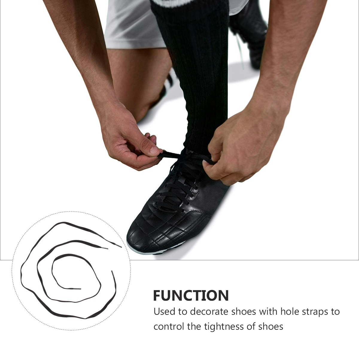 1 Pair Waxed Cotton Shoelaces Flat Sneakers Shoelace Eco-Friendly Dye Casual Shoe Ties For Running Jogging Fashion Sneakers