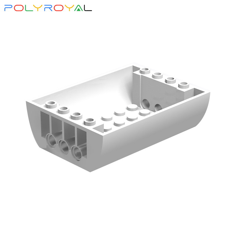 Building Blocks Technicalal parts 8x6x2 inverted double aircraft cabin arc 1 PCS MOC Educational toy for children  45410