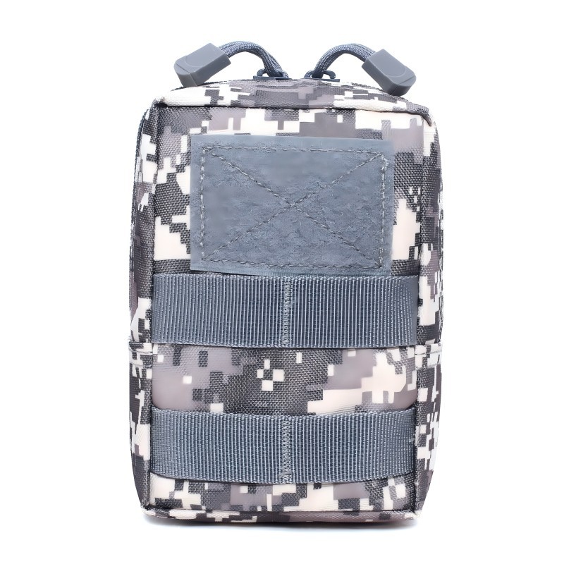 600D Polyester Outdoor Tactical Convenient Accessory Sundries Organizer Bag EDC External Commuter Kit with Molle System Mounting