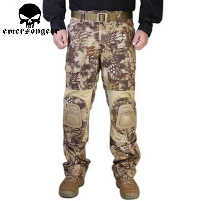 HLD MR Emerson  G2 Tactical Pants With Knee Pads Airsoft Emerson gen2 Combat Training Trousers EM7038