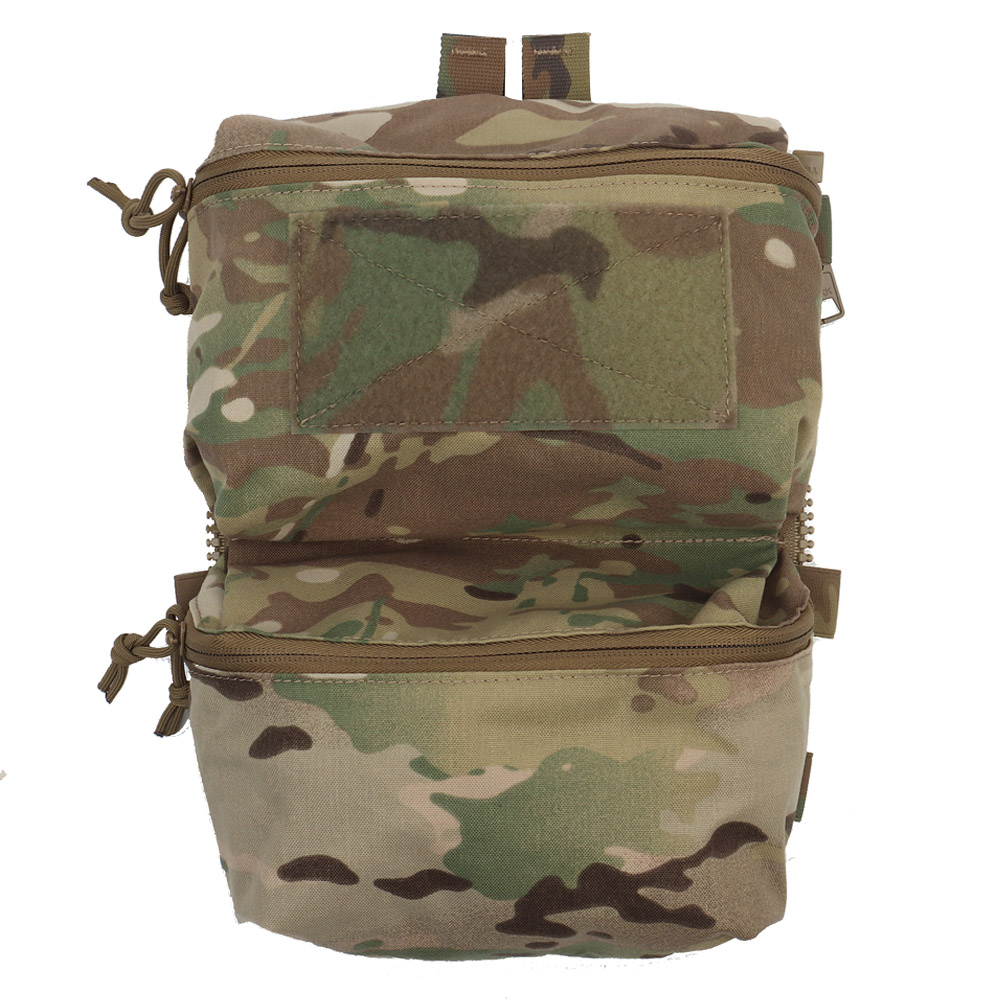 V5 FCPC Tactical Vest Backplate Supplement Sub-package Militar Airsoft Hunting Vest Plate Carrier Mag Double Sundries Pouch