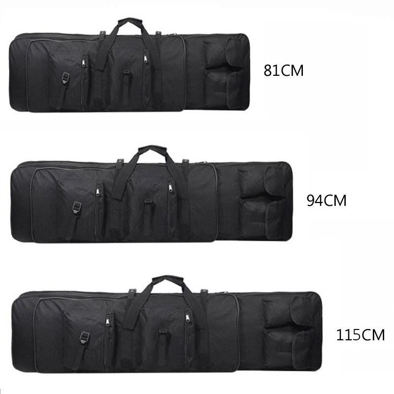 81cm/94cm/115cm Tactical Hunting Rifle Gun Case Airsoft Gun Bag Outdoor Shooting Sniper Gun Carry Protection Tactical Backpack