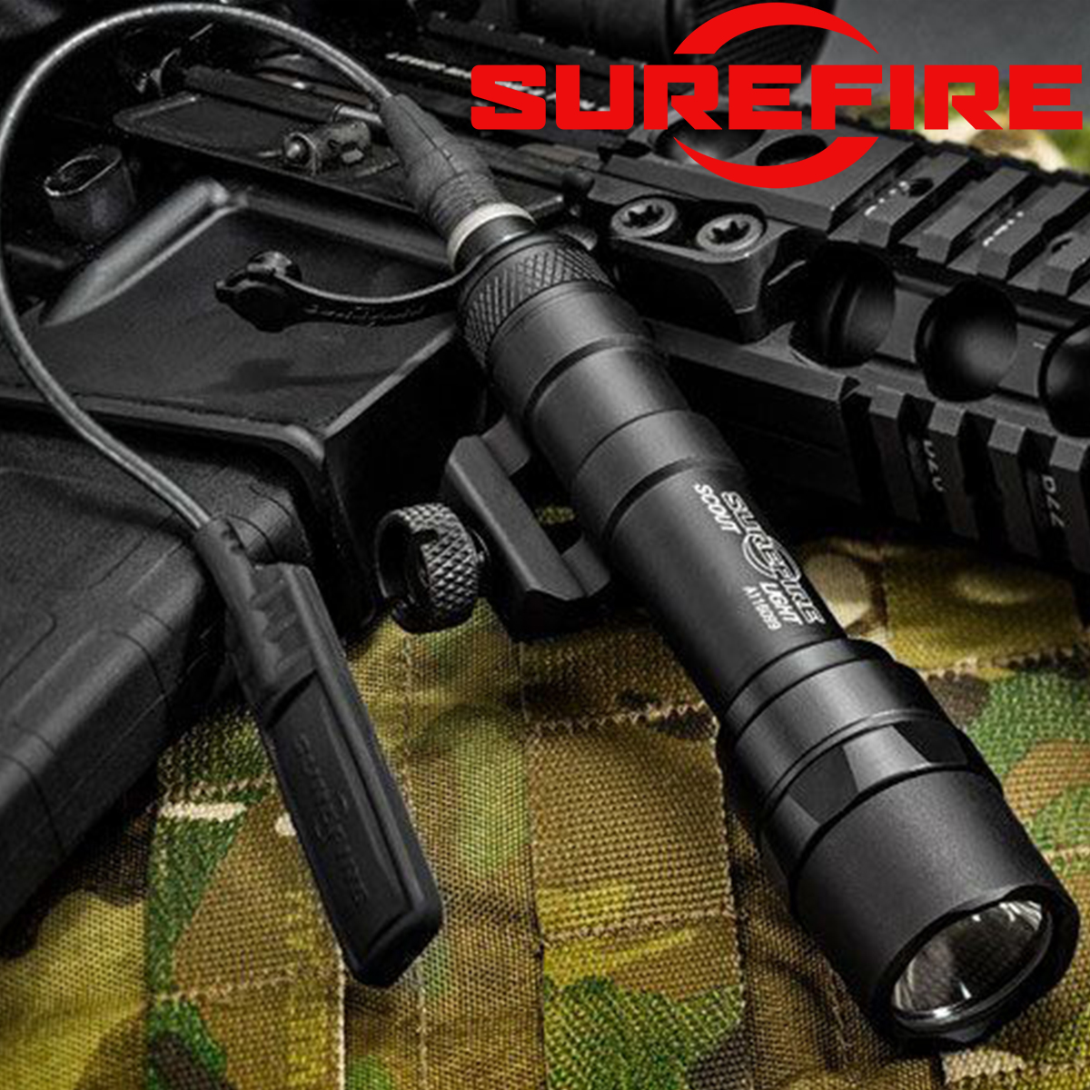 US warehouse Airsoft SureFire M600B M300B M300C Tactical Scout Light AR15 Rifle Weapon Flashlight LED Spotlight M300A Gun Lamp