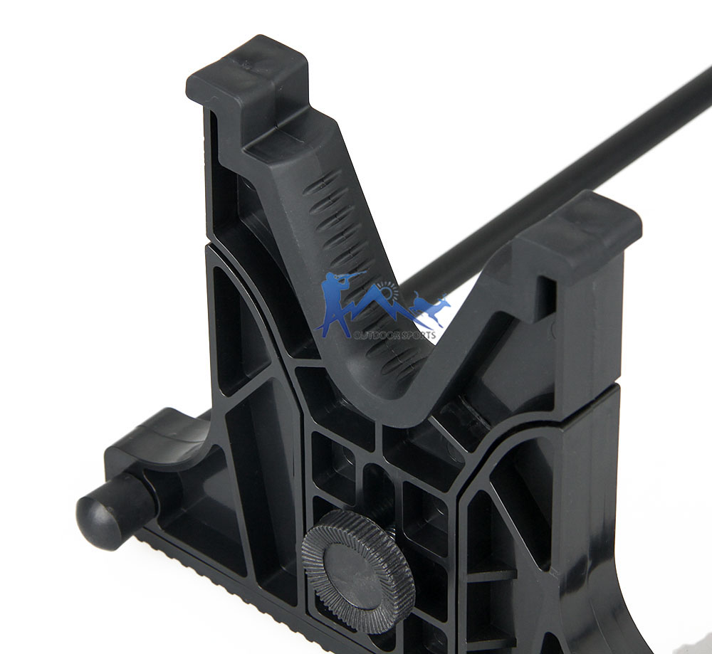 Tactical Black Color Rifle Stand Display gun Bench Rest Wall Airguns Stand OS33-0179