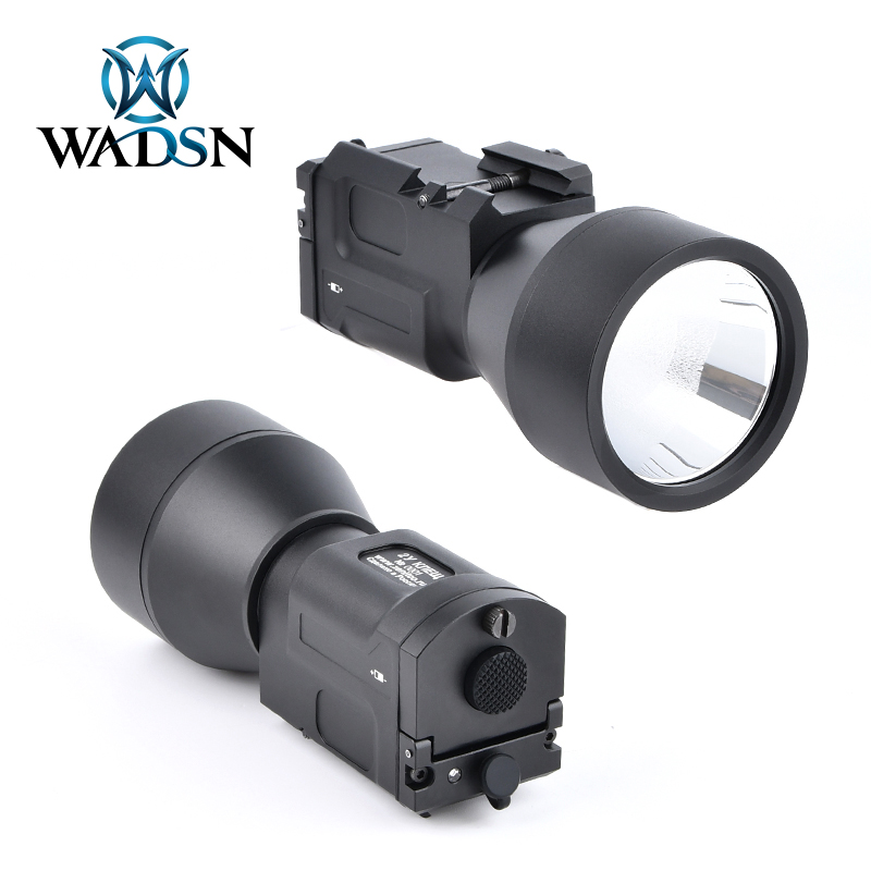 WADSN Tactical  KLESCH-2U GEN.2.0 Weapon flashlight metal Airsoft Hunting  Scout light Rifle accessories Picatinny Rail
