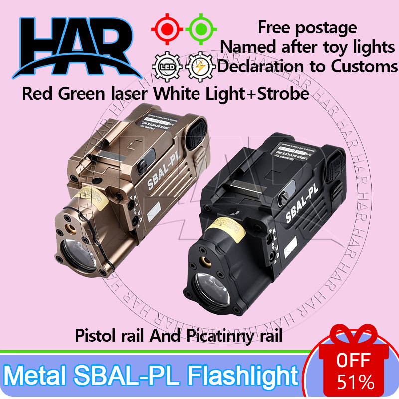 SBAL-PL Flashlight LED Light metal SBAL M300 M600 X300 XC2 flashlight