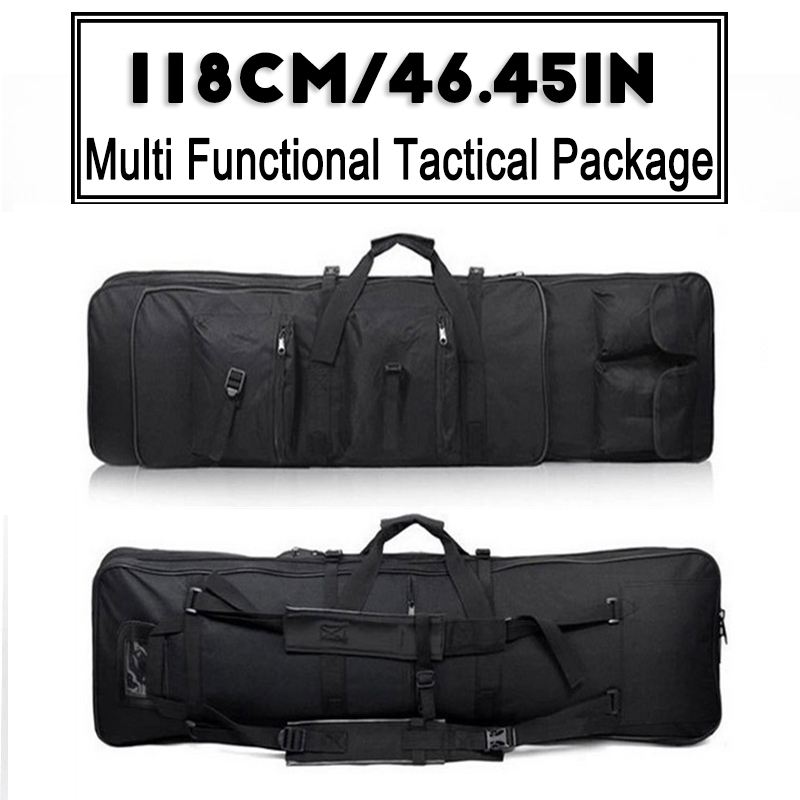 Tactical Military Fishing Backpack Molle Pouch Holster Bag Hunting Accessories 81/94/115cm Carry Protection Case Nylon Bag