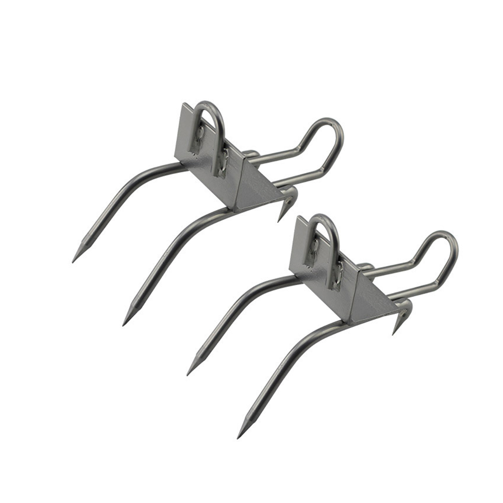 Carbon Steel Anti Sliding Tree Climbing Spikes Thickened Foot Plate Long Lasting Climbing Gear Accessories Fruit Picking Shoes