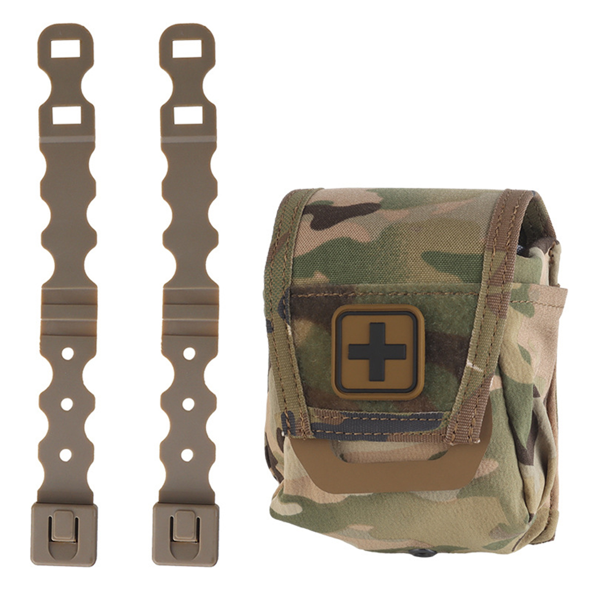 Molle Tactical Medical Bag Quick Release EMT IFAK First Aid Pouch MED Belt Bag Small Portable Utility Emergency Survival Pack