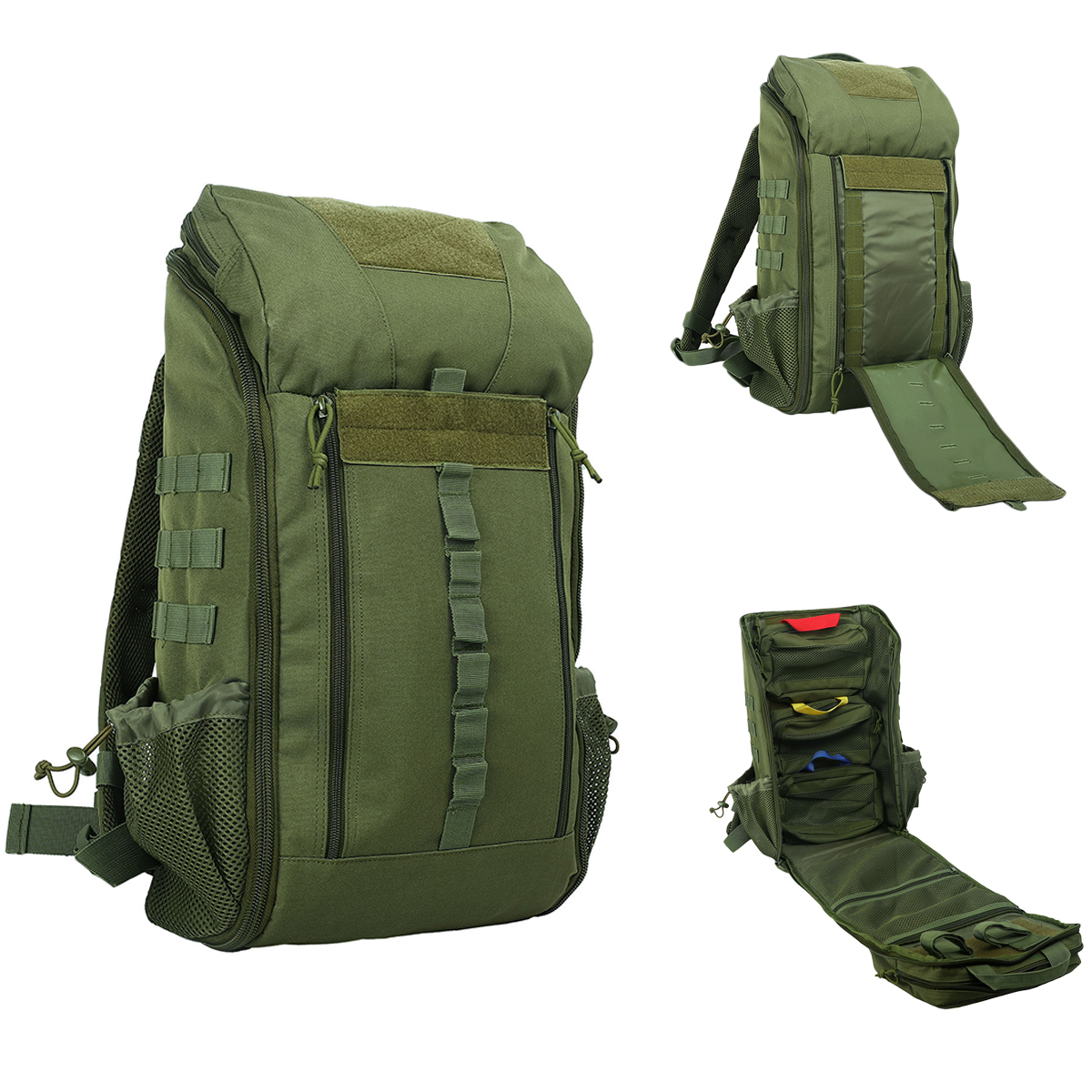 Tactical Medical Bag Outdoor Cycling Mountaineering Backpack Fire Emergency Supplies Bag Multifunctional Wear-resistant Bag