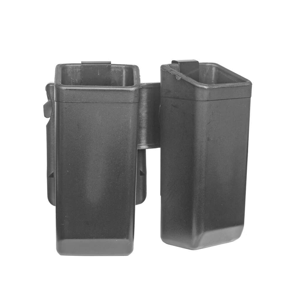 Tactical Rotate Pistol Double Magazine Pouch For Glock17 19 P226 CZ75 Handgun Airsoft Hunting Accessories MAG Case