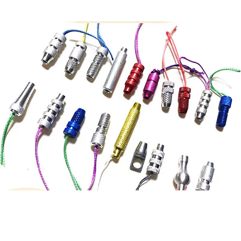 Shooting Fish Dart Tail Accessories D-Ring T-Type Non-Slip Fish Dart Tail Cap Dart String Tail Wing Rod Teardrop Tail Barbs Tape