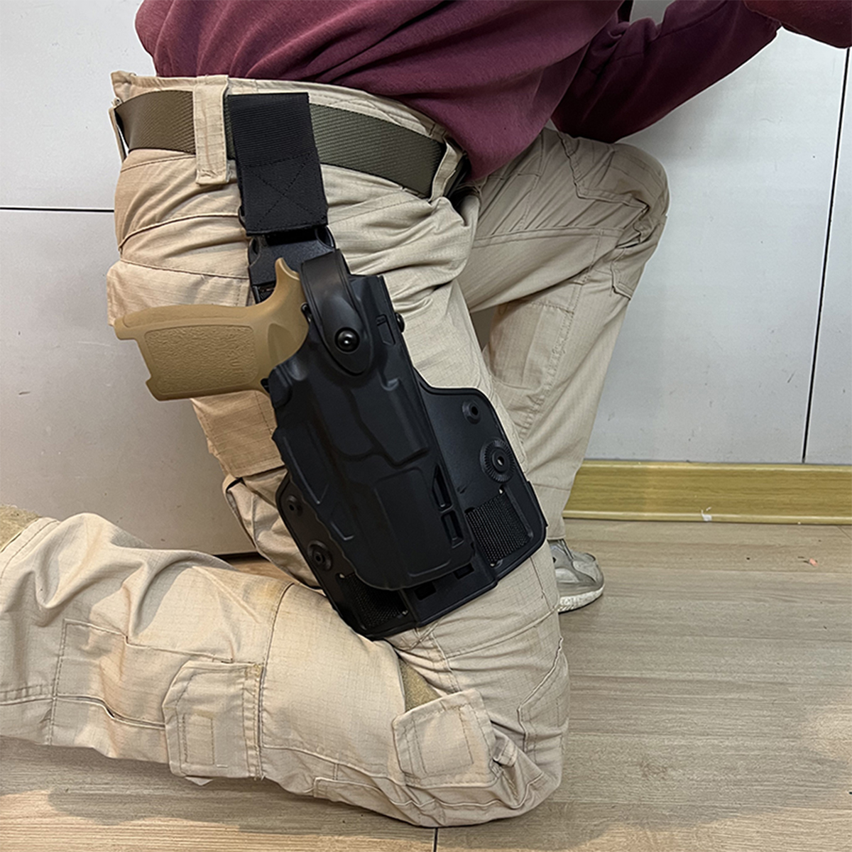 P320 Quick Draw Holster Sinking Leggings P12 N12 M17 M18 Universal Tactical Holster Outdoor Airsoft Shooting Hunting Accessories