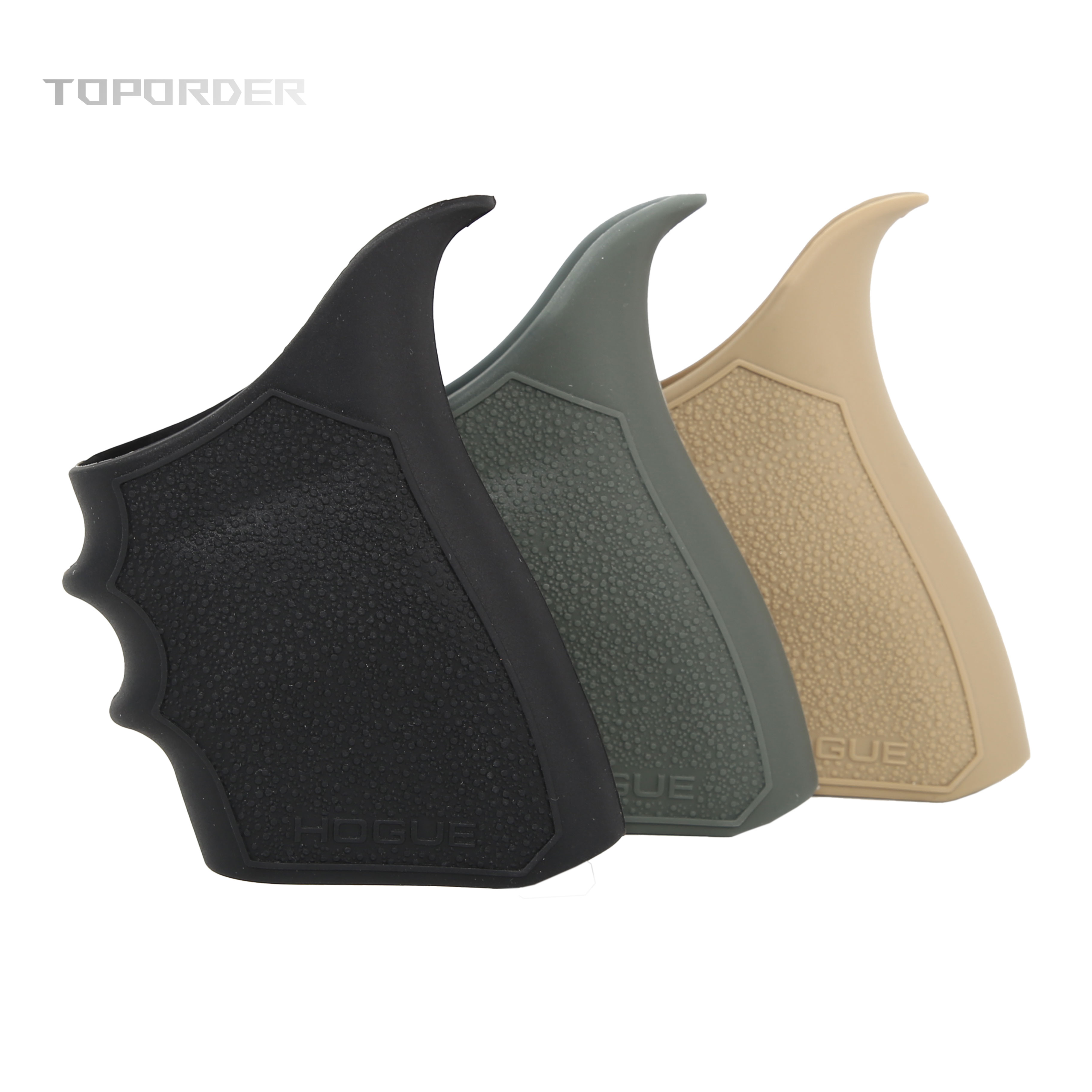 Tactical Pistol Rubber Anti-Slip Grip Glove, Compatible with Glock 17/19/20/21/22/23/31/32 Tactical Hunting Gear