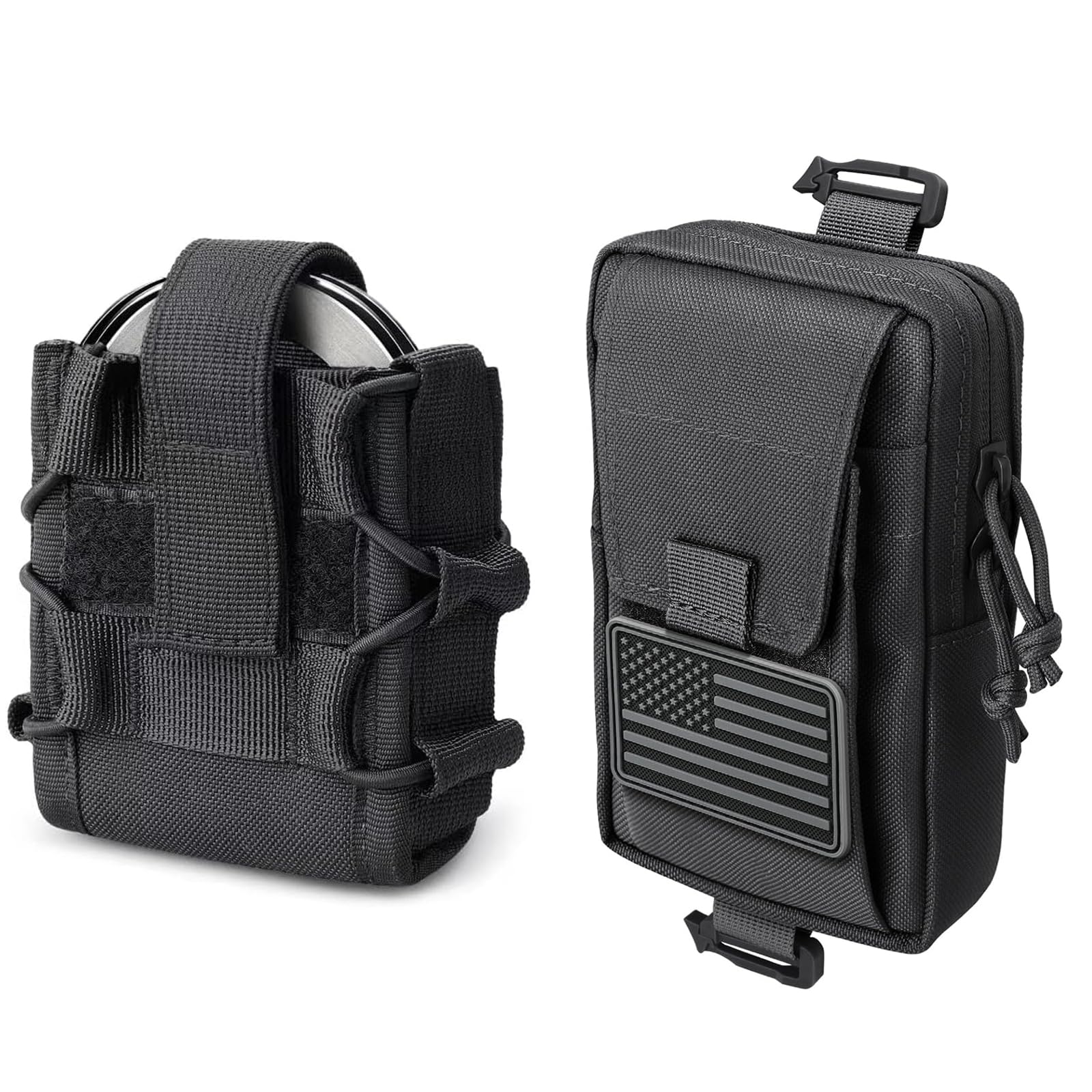 Molle Tactical Handcuff Holster with Backpack Accessories Bag Handcuff Pouch for Duty Belt Shoulder Strap Attachment Pouches